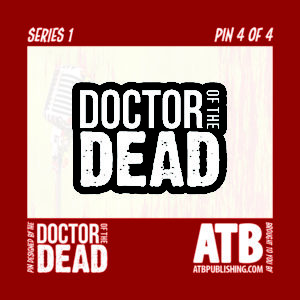 SERIES 1 PIN 4: Doctor of the Dead Logo - Image 2